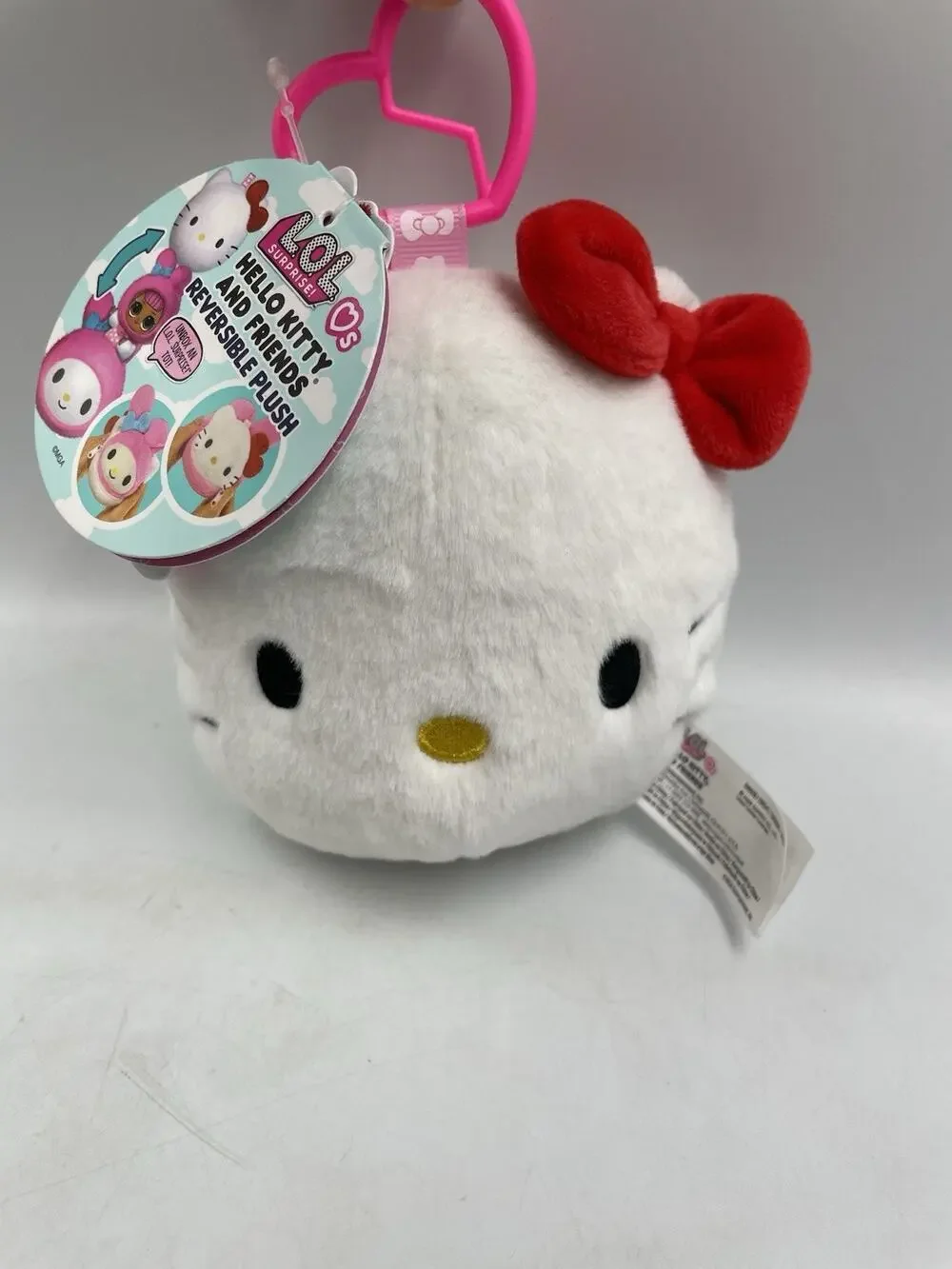 LOL Surprise Love Hello Kitty And Friends Reversible Plush NEW